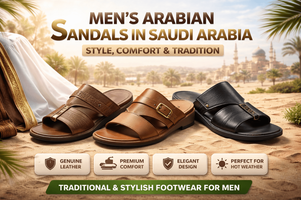 Men’s Arabian Sandals in Saudi Arabia  in 2026